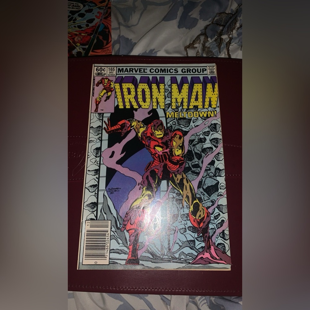 1982 #165 DEC IRON MAN ENDGAME UNRESTORED BRONZE MARVEL